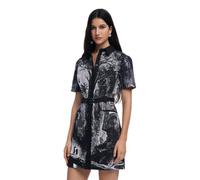 Desigual Tropic Litography by Mr Christian Lacroix Dress 25SWVW96 Black