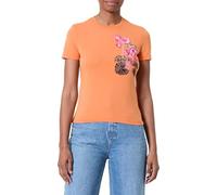 Desigual Women's Ts_Botanical_l T-Shirt, Orange, XL