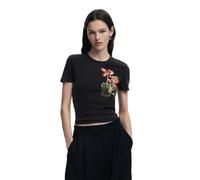 Desigual TS_Botanical_Lacroix, 2000 Black, L
