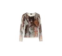 Desigual Women's Knit T-Shirt Long Sleeve Yellow