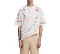 Desigual TS_Jhon, 1001 RAW, XXL White