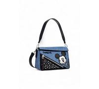 Desigual Women Accessories PU Hand Bag, Blue, One Size