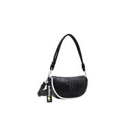 Desigual Women Aquiles Z Sheffield M Accessories PU Shoulder Bag, Black, One Size