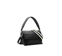 Desigual Women Half Logo 24 Venecia Accessories PU Across Body Bag, Black, One Size