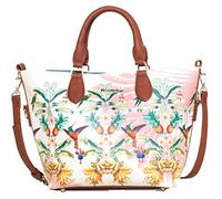 Desigual Women’s BOLS_FLORIDA Tropicalicious Hand Bag, Multicolored (Printed), 17x26x26 cm (B x H x T)
