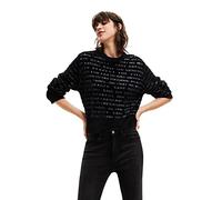 Desigual Women's 2000black JERS_i Wonder 2000 Black Jumper Sweater, L