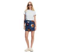 Desigual Womens 25swtk15 T-Shirt, Blue, M UK