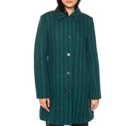 Desigual Womens Abrig Wool Coat Green L