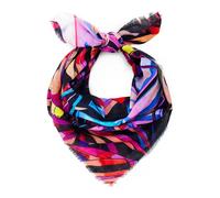 Desigual Women's Accessories Fabric Squared Foulard Fou_BEACHTIME 5000 Navy