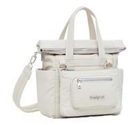 Desigual Women's Accessories Nylon Hand Bag, White, White, One size