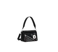 Desigual for woman. 24WAXP71 Mickey Studstyle bag black (OSFA), Casual, Polyurethane
