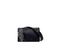 Desigual for woman. 24WAXP82 S bag engraved butterfly black (OSFA), Casual, Polyurethane