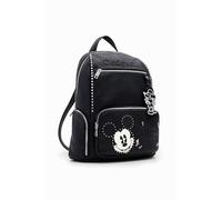 Desigual Women's Back_Mickey Rock Chester Accessories PU Backpack Medium, Black, One Size