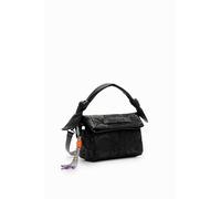 Desigual Women's Bag_Alpha Loverty 3.0 min Accessories PU Hand, Black, One Size