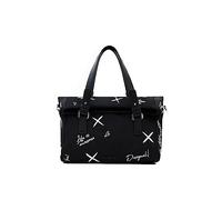 Desigual Women's Bag_ekix_loverty 2.0 Bag EKIX LOVERTY 2 0 2000 Black, One Size EU, black, one size