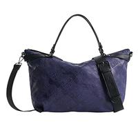 Desigual Women's Bag_Logorama Libia 5031 Azul Noche, Blue, One Size