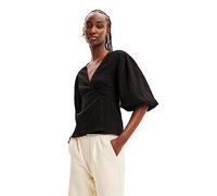 Desigual Women's Blouse_loira Blouse, Black, XL