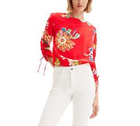 Desigual Women's Blus_Landi 3000 Blouse, red, S