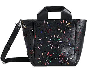Desigual Women's BOLS_Dandelion VALDIVIA Shopping Bag, Black, One Size