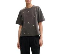 Women's T-shirt Desigual Oporto Gris S