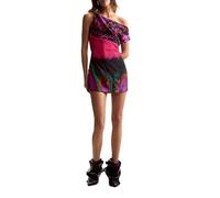 Desigual Women's Collection Sleeveless Dress, Dark Pink, M