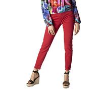 Desigual Women's Denim_Carlota Jeans, Red, 40