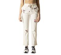 Desigual Women's Denim_LITA Jeans, White, L