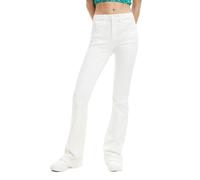 Desigual Women's Denim_Luna 1000 Casual Trousers, White, 8