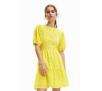Desigual Women's Vest_Limon 8000 Dress, Yellow, L