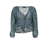 Desigual Women's Floral Print Blouse - Blue - XL - Blue