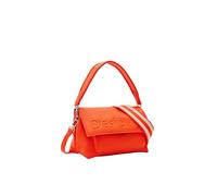 Desigual Women's Half Logo 24 Vein Accessories PU Across Body Bag, Orange, One Size