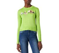 Desigual Women's JERS_Julia Sweater, Green, S