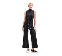 Desigual Women's Jumpsuit_stit Casual Trousers, Black, M
