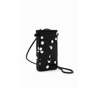 Desigual Women Mone_New Splatter Bruna Tri-Fold Wallet, Black, 10