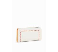 Desigual Women's Mone_Prime INES Tri-Fold Wallet, White, 19