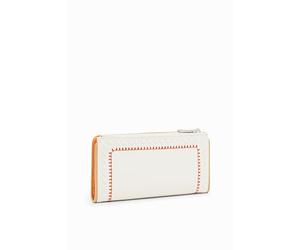 Desigual Women's Mone_Prime INES Tri-Fold Wallet, White, 19