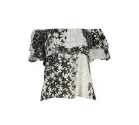 Desigual Women's Off-Shoulder Floral Print Blouse - M - White