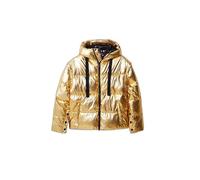 Desigual Women's Padded_jiman, 8010 Golden Short Overcoat, Yellow, M