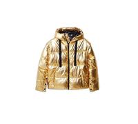 Desigual Women's Padded_jiman, 8010 Golden Short Overcoat, Yellow, S