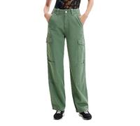 Desigual Women's Pant_sedal 4009 Casual, Green, 14