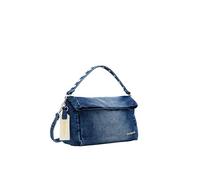 Desigual Women Priori Love Accessories Denim Hand Bag, Blue, One Size