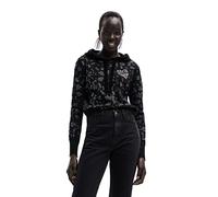 Desigual Women's Pullover Sweater, Black, S