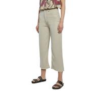 Desigual Womens Rita Beige Wide Trousers S