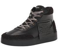 Desigual Women's Shoes_Fancy High Patch 2000 Black Sneaker