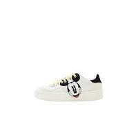 Desigual Women's Shoes_Fancy_Mickey Trainers, White, 41 EU, White, 7 UK