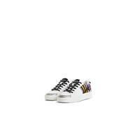 Desigual Women's Shoes_Fancy_Tartan 1000 White Sneaker, 3.5 UK