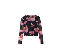 Desigual Women's Short Sleeve T-Shirt, Black, M