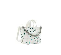 Desigual Women's Splatter Valdivi Accessories PU Shopping Bag, White, White, One size