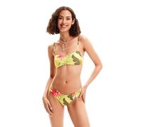 Desigual Women's Swim_Palms_Bott Bikini Bottoms, Yellow, S
