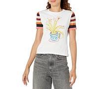 Desigual Women's T-Shirt, White, XL